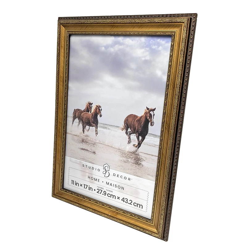 Home Gold Pompeii Wood Wall Frame by Studio Décor