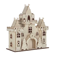 DIY LED Wood Village Castle by Make Market