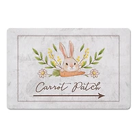 Bunny And Carrot Mat 27" x 18" Floor Mat