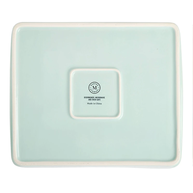 Martha Stewart 8.25" Mint Ceramic Baker