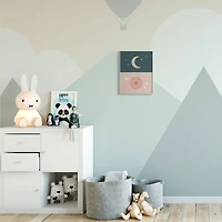 Stupell Industries Night Sky over Sunny Day Muted Tones in Gray Frame Wall Art