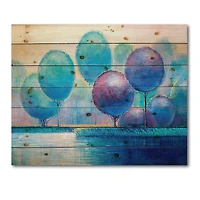 Designart - Colourful Ornamental Trees V