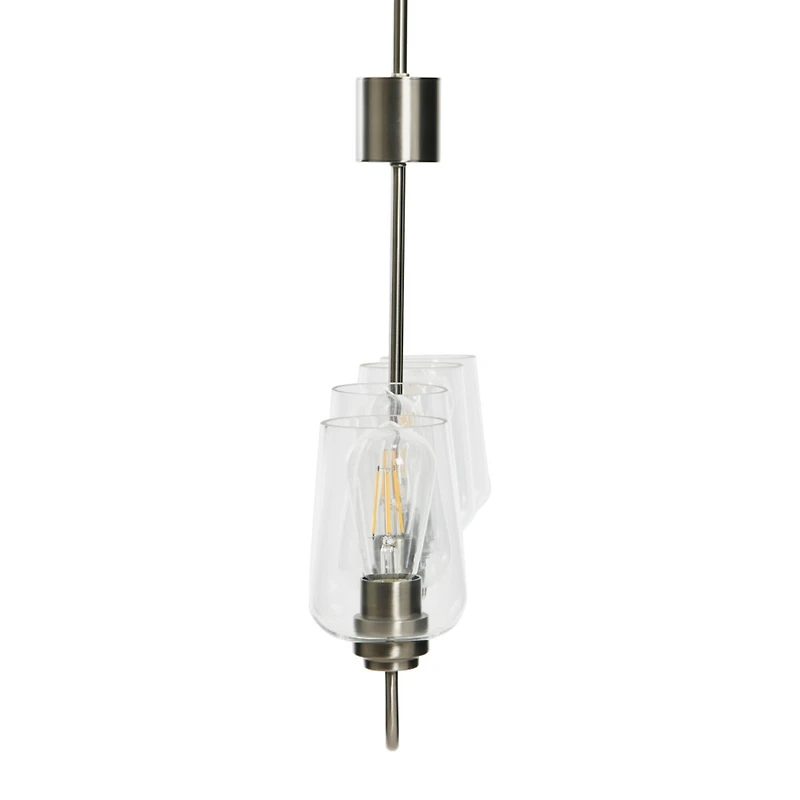 Hello Honey® Robert Stevenson Lighting Holden Metal & Glass 4-Light Linear Chandelier