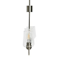 Hello Honey® Robert Stevenson Lighting Holden Metal & Glass 4-Light Linear Chandelier