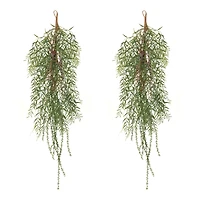 39" Foliage Twig Swag Decorations, 2ct.
