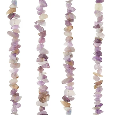 12 Pack: Purple Amethyst Chip Beads by Bead Landing™