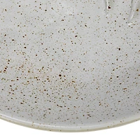 Hello Honey® 13.75" White Speckled Reactive Glaze Stoneware Octopus Bowl