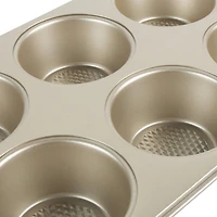 Kitchen Details Pro Series 6 Cup Muffin Pan with Diamond Base