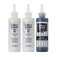 Plaid® Gallery Glass® Privacy Window Stained Glass Paint Set