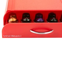 Mind Reader Red 50 Capacity Coffee Pod Holder Drawer