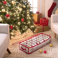 Simplify Red Ornament Storage Organizer