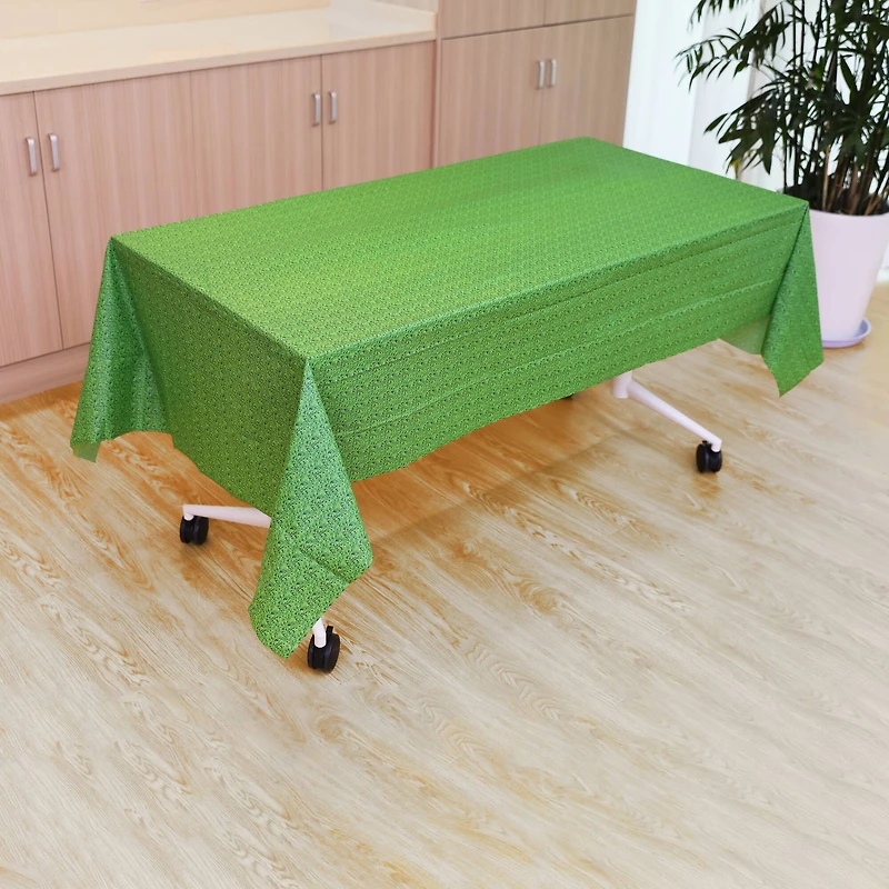 54" x 108" Sports Grass Plastic Table Cover by Celebrate It™