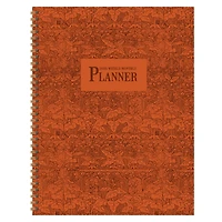 TF Publishing 2025 Large Baroque Marigold Weekly Monthly Spiral Planner