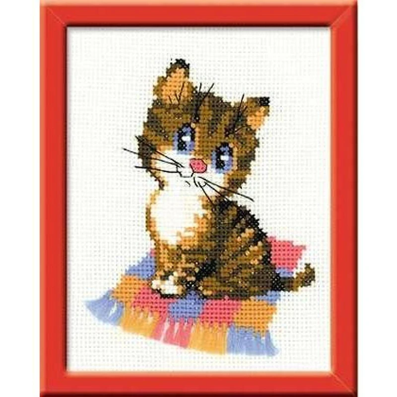RIOLIS Kitten Counted Cross Stitch Kit