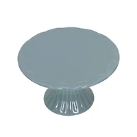 4.5" Gray Stoneware Cake Stand by Ashland®