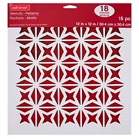 Pattern Stencils by Craft Smart®, 12" x 12"