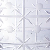 Hello Honey® 32oz. Clear Hand-Blown Etched Reclaimed Glass Pitcher with Tall Neck & Handle