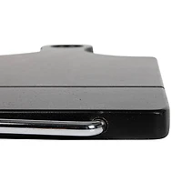 Hello Honey® Black Acacia Wood Cheese Slicer with Stainless Steel End Grain