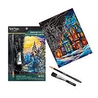 Brea Reese™ 6" x 8" Stained Glass Scratch Art Paper Pad