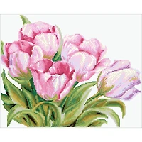 Diamond Dotz® Intermediate Tulip Swathe Diamond Painting Kit