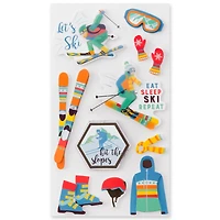 Let's Ski Stickers by Recollections™