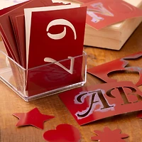 Craft Smart™ Stencils, 2" Wedding Alphabet