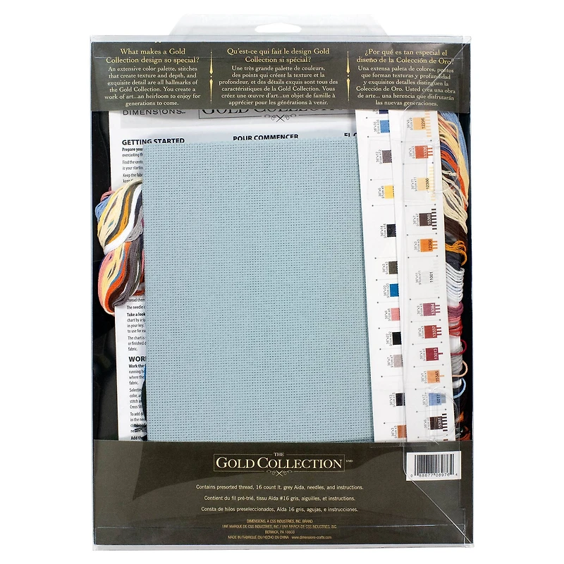 Dimensions® Counted Cross Stitch Kit, Winter Cabin