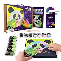OKTO Panda Clay by Numbers Kit