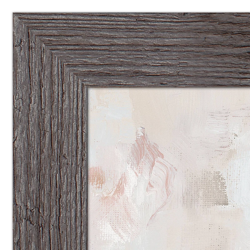 Cream Floral Inspiration Western Framed Print