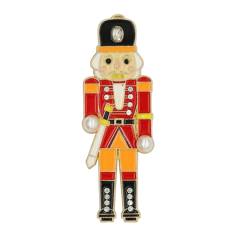Soldier Nutcracker Brooch by Celebrate It™