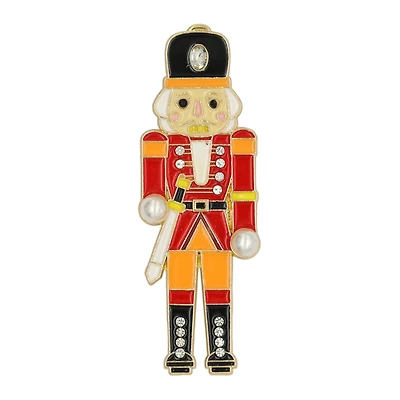Soldier Nutcracker Brooch by Celebrate It™