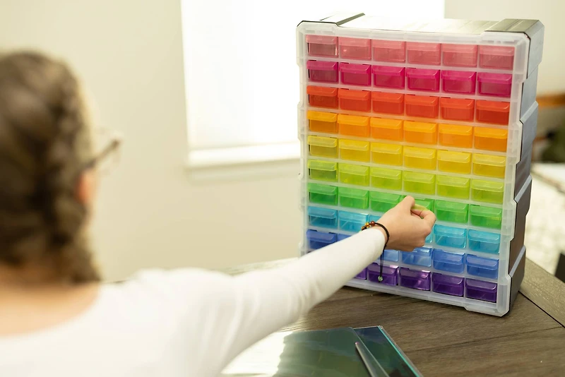 Everything Mary Rainbow 60 Drawer Organizer