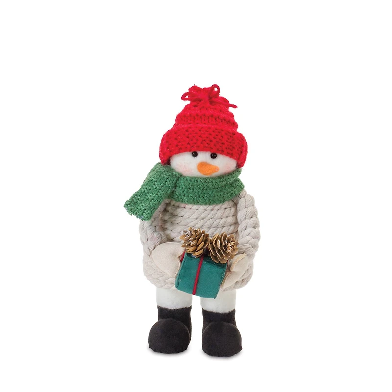 Plush Holiday Characters Tabletop Décor Set, 8", 9" & 10.5"