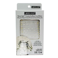 12 Pack: Shimmer Lights™ White LED String Lights by Ashland®