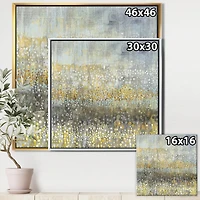 Designart - Glam Rain Abstract IV