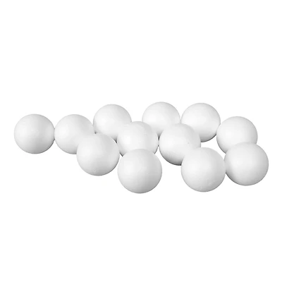 FloraCraft® SmoothFōM® 1.3" White Foam Balls, 12ct.