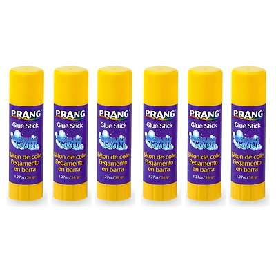 Prang® Washable Glue Sticks, 6ct.