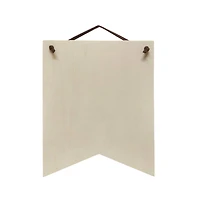 8" Unfinished Ribbon Plywood Plaque by Make Market®