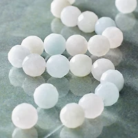 Pink Faceted Silverite Quartz Round Beads, 8mm by Bead Landing™