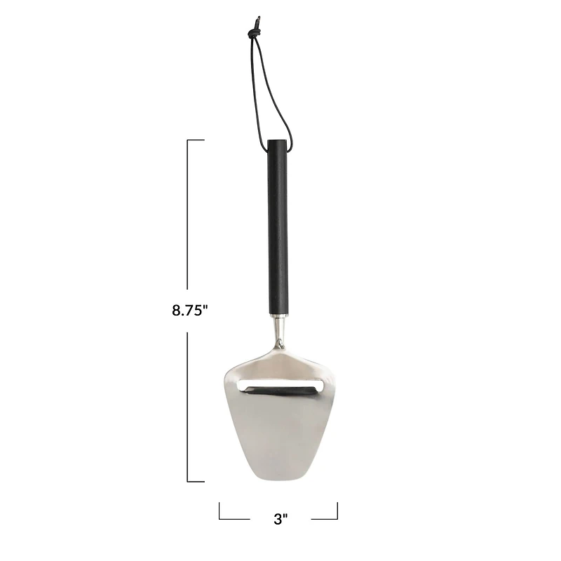 Hello Honey® Stainless Steel Cheese Slicer with Wood Handle
