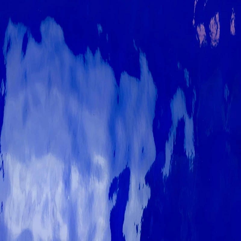 Oceanside Compatible™ 12" Waterglass® Fusible Stained Glass Sheet