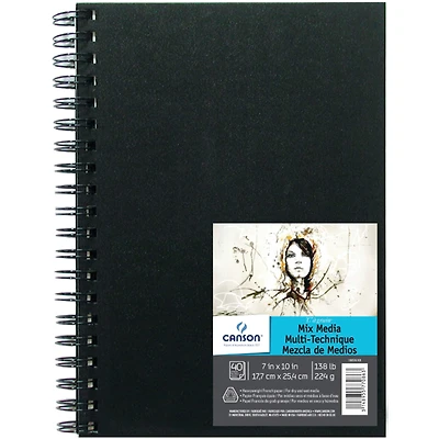 6 Pack: Canson® Spiral Mixed Media Art™ Book