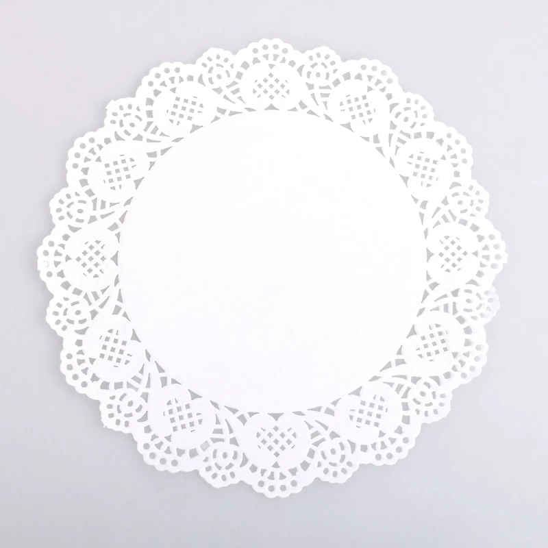 12 Packs: 16 ct. (192 total) 8" Paper Doilies by Celebrate It®