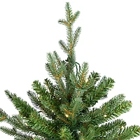 9ft. Pre-Lit Real Touch™ Cumberland Pine Artificial Christmas Tree, Warm White LED Lights