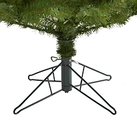 6.5ft. Pre-Lit Vancouver Spruce Artificial Christmas Tree, Warm White LED Lights