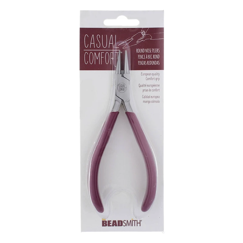 The Beadsmith® Casual Comfort Round Nose Plier