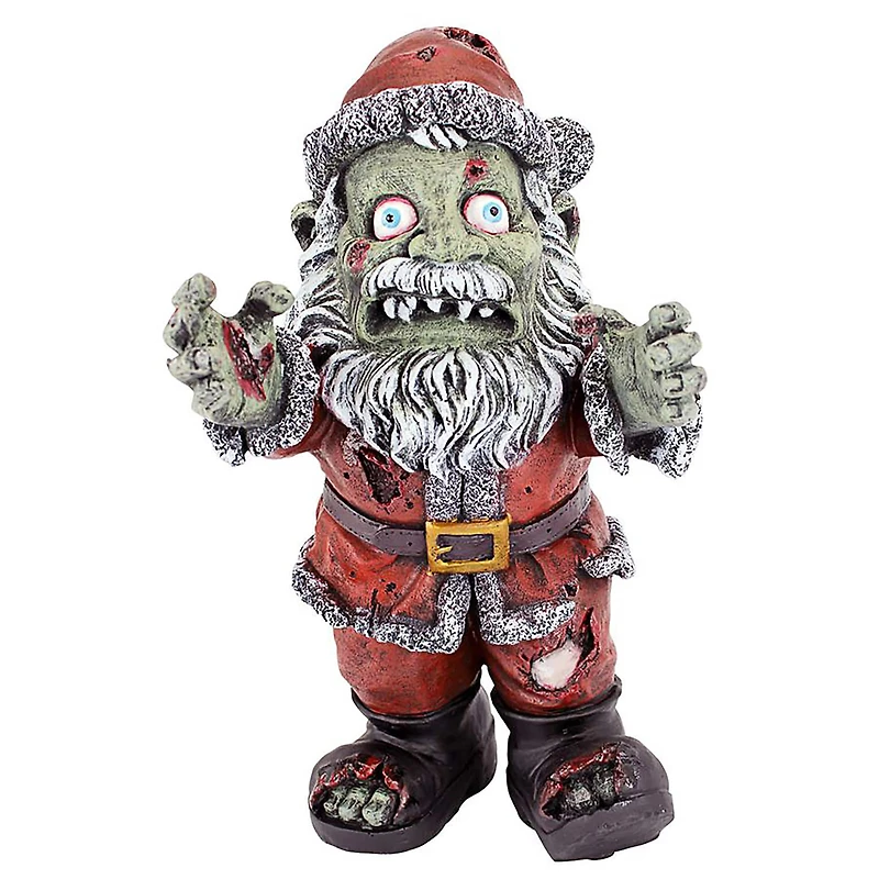 Design Toscano 13" Zombie Claus Holiday Statue