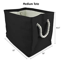 DII® Medium Rectangle Solid Gray Paper Bin