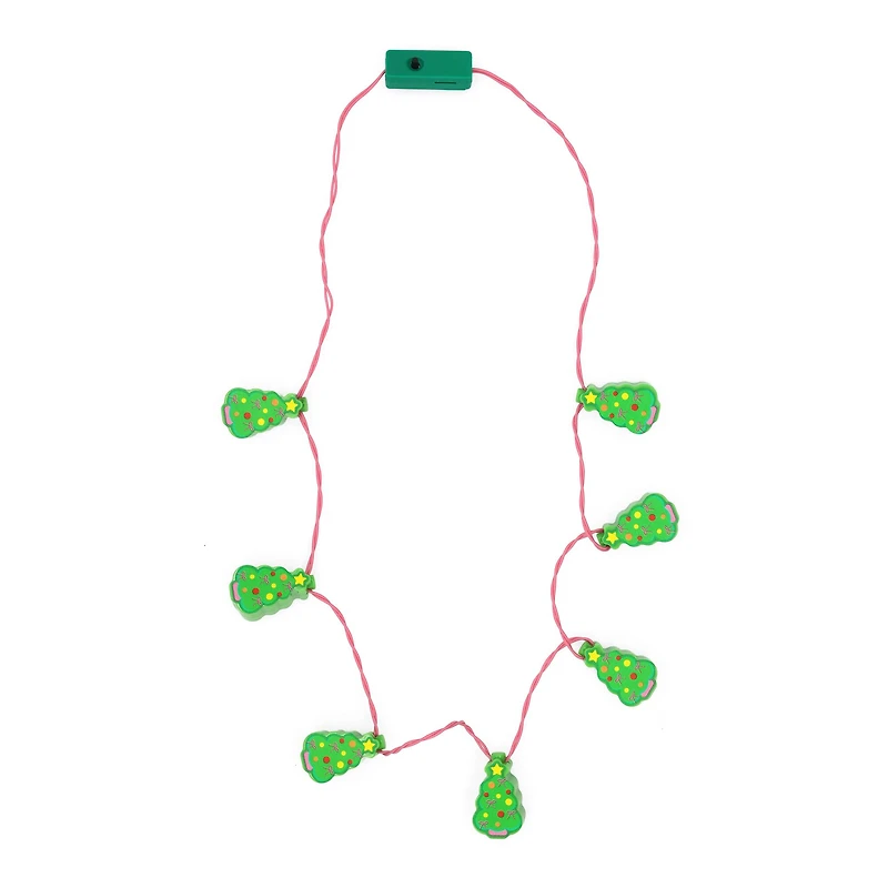 Christmas Tree Light-Up Necklace by Creatology™