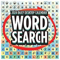 TF Publishing 2024 Word Search Puzzles Daily Desktop Calendar